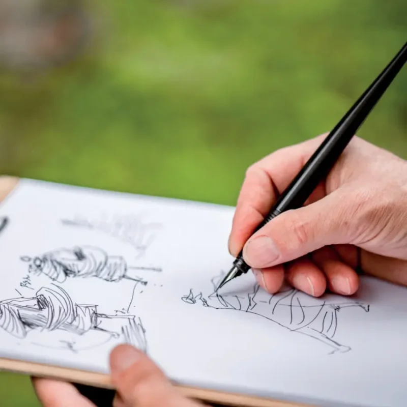 The Zotter Design – Small Works of Art 8 Andreas H Gratze drawing