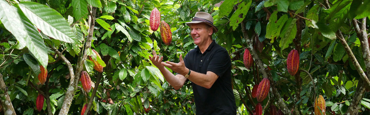 Josef Zotter in Cacao Garden