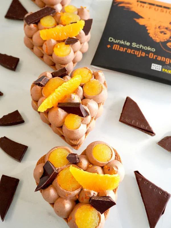 Recipe: Chocolate-Orange Tartlets 1 recipe-orange-choco-pastries