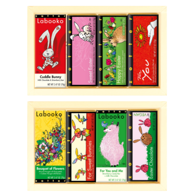 8-bars Easter Chocolate Set