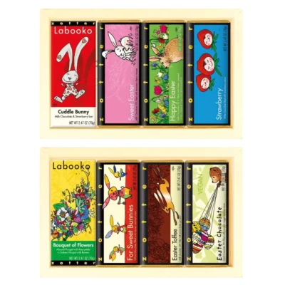 8-bars Easter Chocolate Set