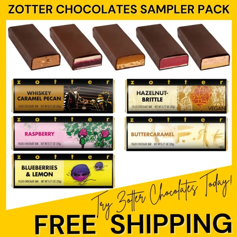 Discover the Zotter Chocolate Sampler Pack 1 Sampler Pack 2025