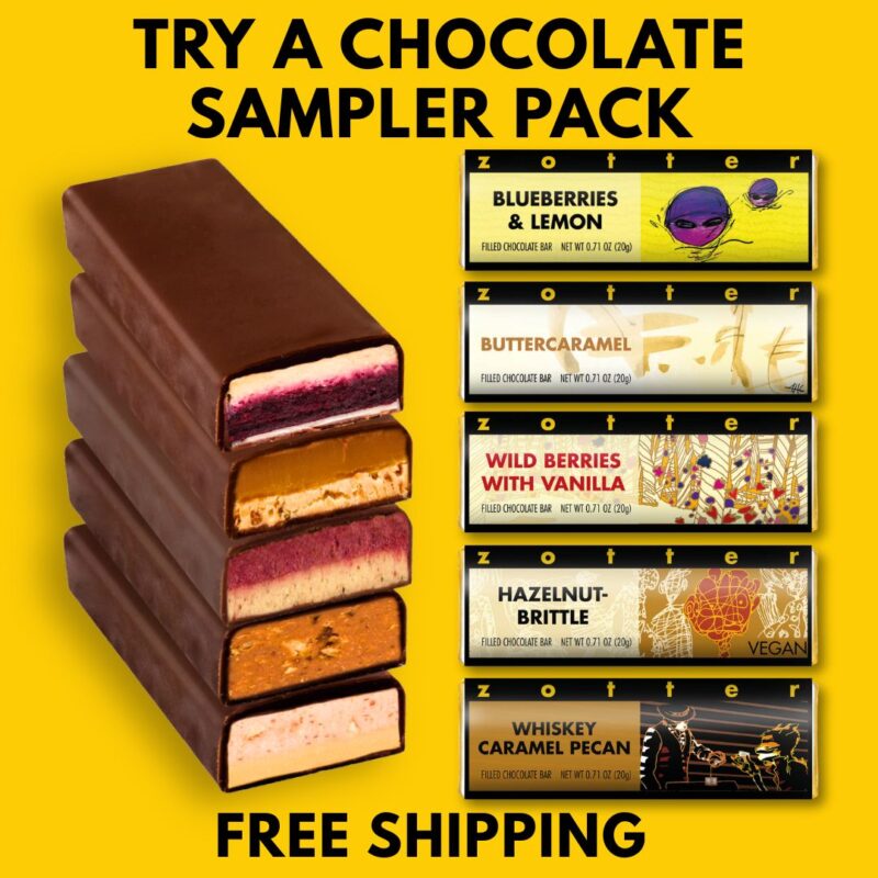 Discover the Zotter Chocolate Sampler Pack 1 mini ad sept 2025