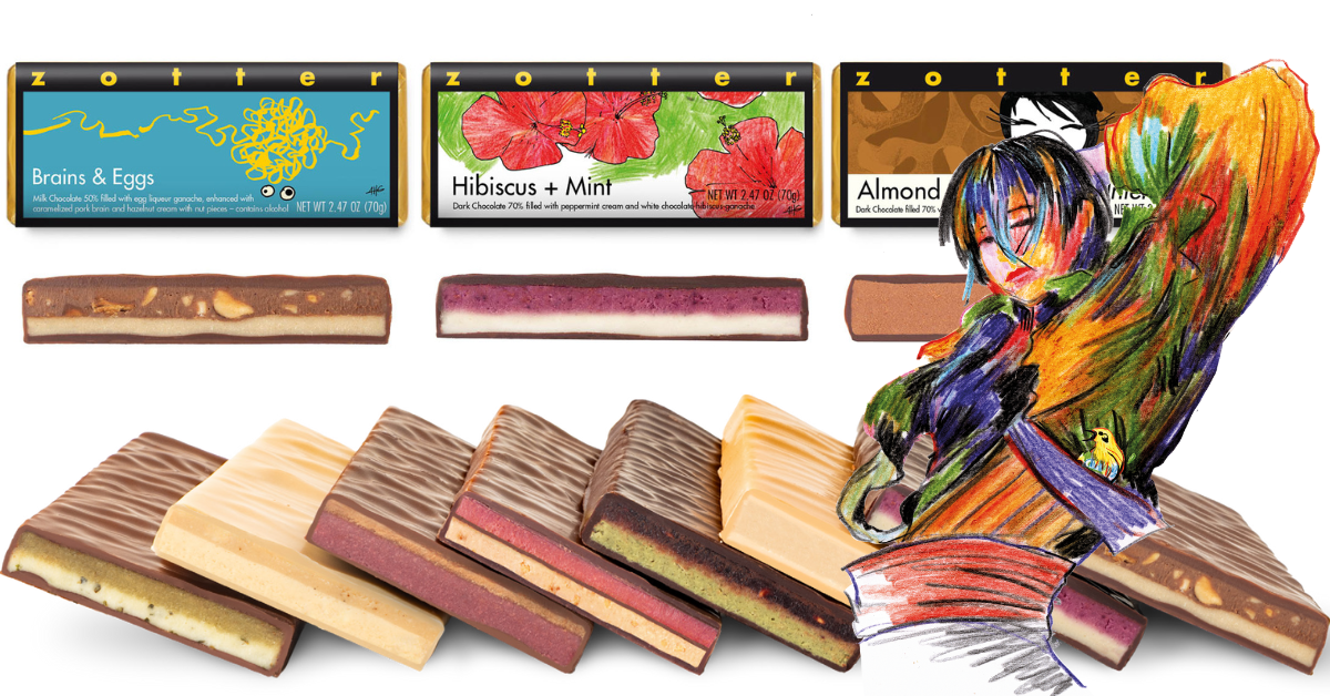 Zotter Chocolates' release of the new chocolate flavor "Brains & Eggs" sparks controversy in the United States 1 press release zotter (1)