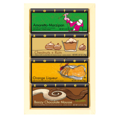 "With Spirit" - Gift set with Hand-scooped Chocolate