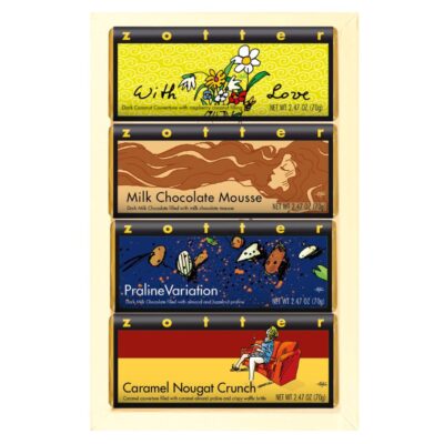 "Classic Flavors" - Gift set with Hand-scooped Chocolate