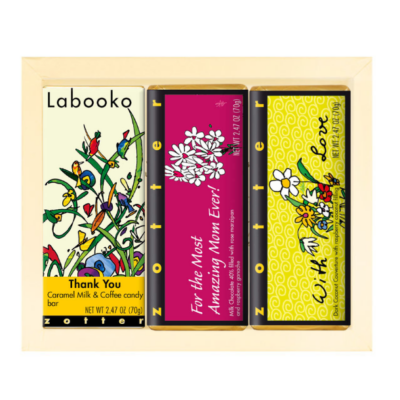 Set  "I love you, Mom" in ivory gift box