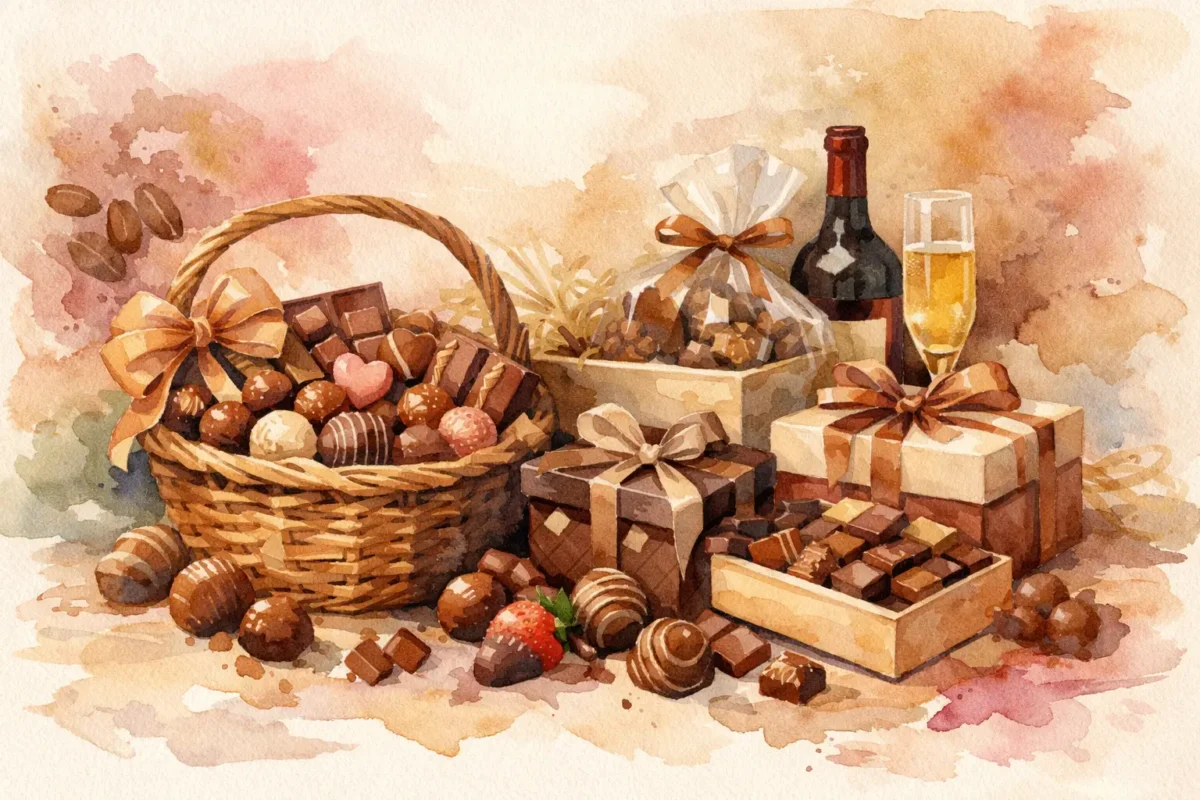 9 Premium Chocolate Gift Basket Ideas 2 9 Premium Chocolate Gift Basket Ideas
