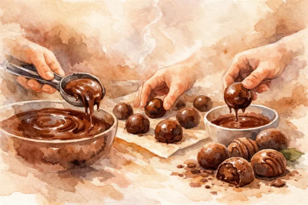 How Hand Scooped Chocolate Works