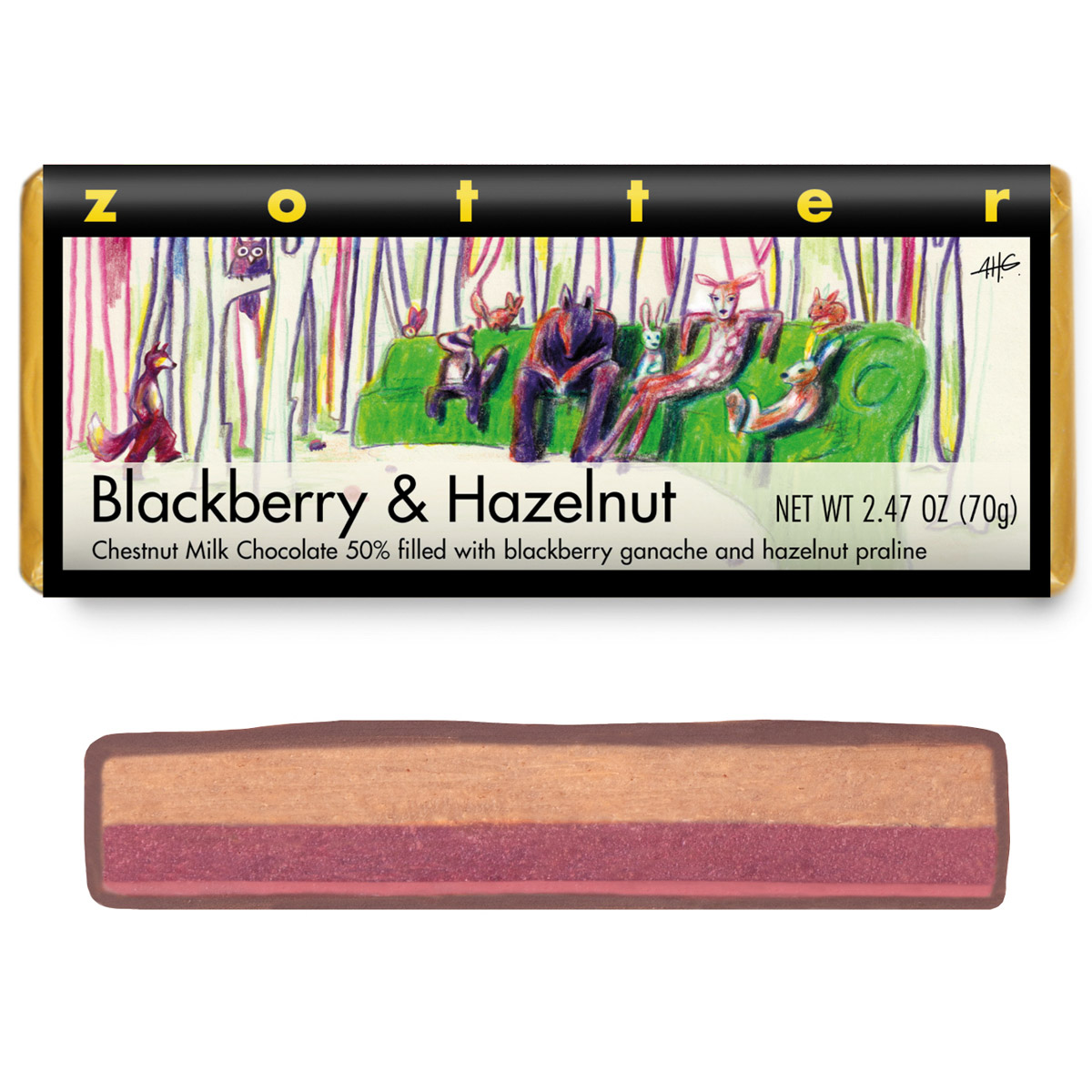 Blackberry & Hazelnut 3 Blackberry & Hazelnut