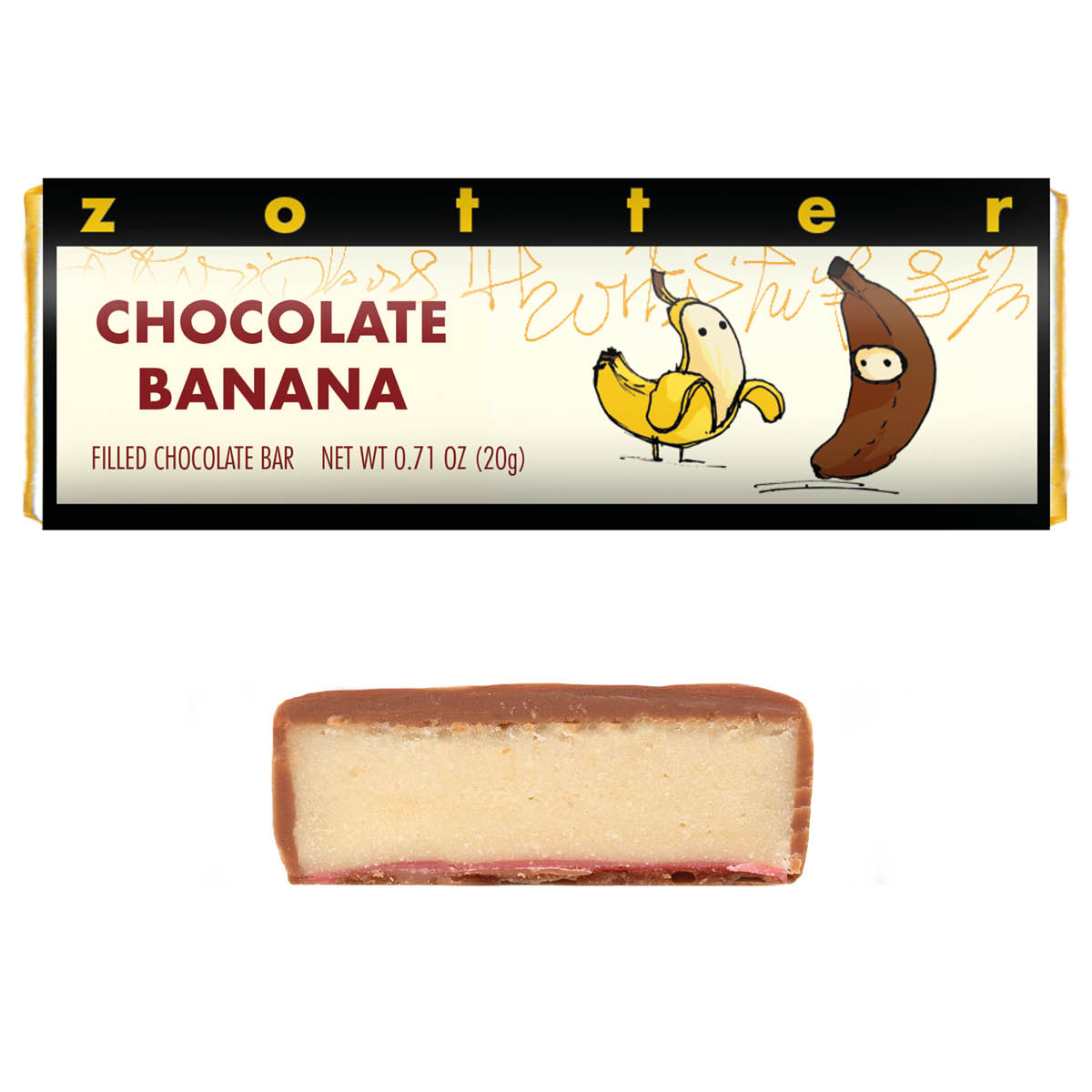 Chocolate Banana 20g Mini 3 Chocolate Banana 20g Mini