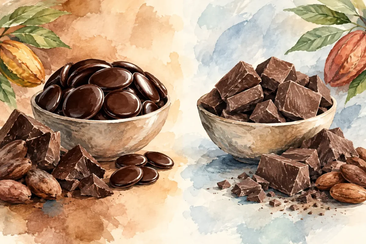 Couverture Versus Compound Chocolate Explained 2 Couverture Versus Compound Chocolate Explained